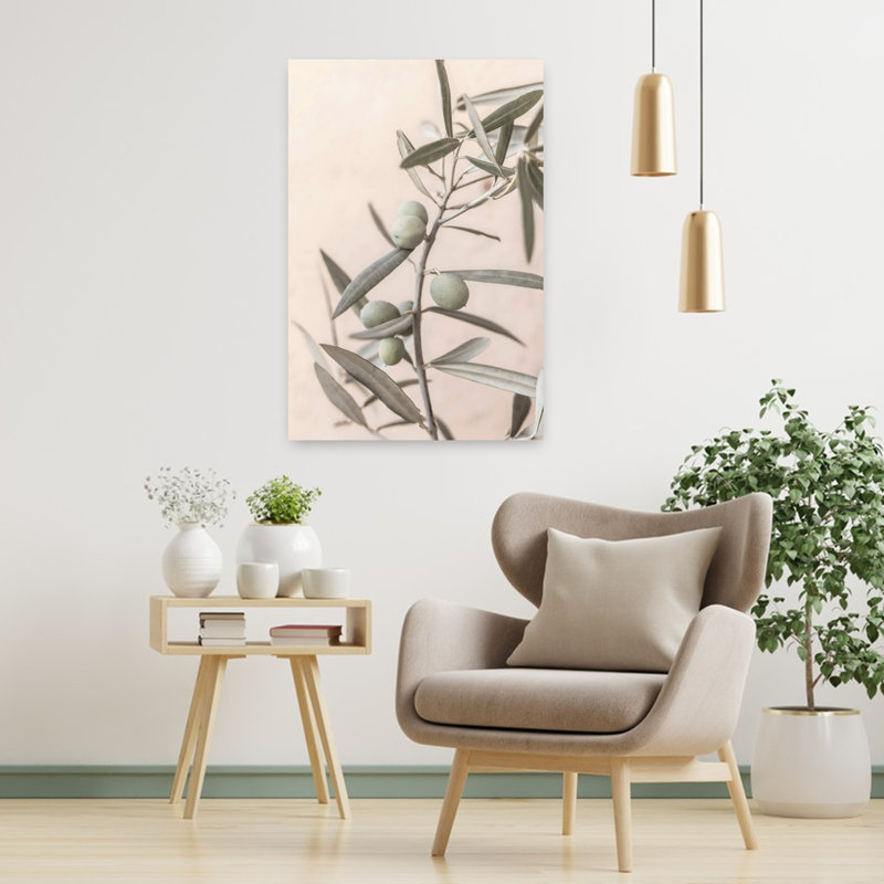 Art mural espagnol espagnol Olive, H 36 po x l 24 po