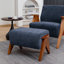 Ensemble de chaises de loisir en bois massif (ensemble de 2)-1844017404