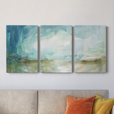 Spring Reflection I - Ensemble de 3 toiles tendues