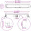  Shower Drain Height Adjustable Stainless Steel 304 Modern Plumbing