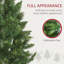 Arbre de Noël 9 pi avec 998 branches, ouverture automatique, base en acier, aiguilles de pin
