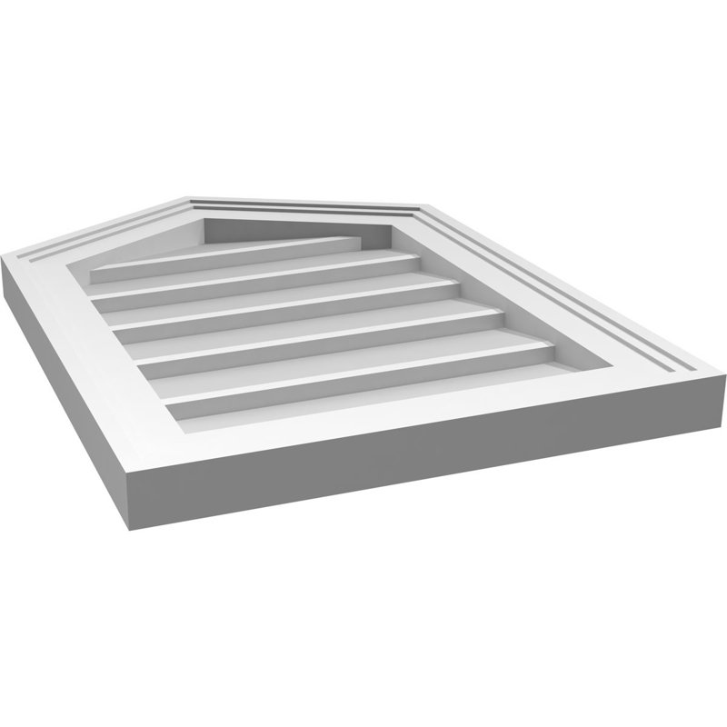 Ventilateur à pignon en uréthane non-fonctionnel Signature, H 22 po x l 16 po x P 1,5 po
