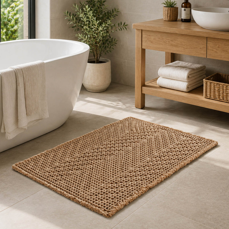 Tapis de bain Boho