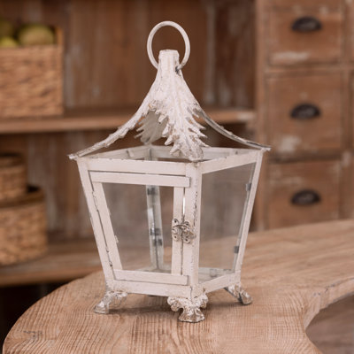 Lanterne de jardin en fer