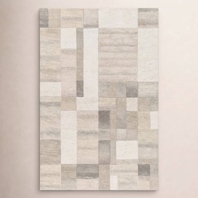 Castielle Hand-Tufted Abstract Rug