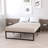 Tabares 14 Inch Metal Platform Bed Frame/Steel Slat Support/No Box Spring Needed-1259347922