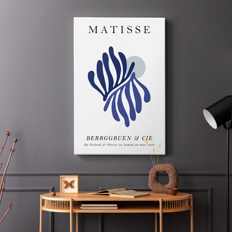 Matisse CCXCVI, reproduction d'art encadrée Cavas, H 12 po x l 8 po