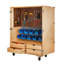 5 Compartment Manufactured Wood Classroom Cabinet