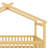 Wooden House Bed With Trundle-371250370