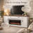 Elegant Design, Tv Stand For Tvs Up To 70", Electric Fireplace Included-2056933232-2056933238