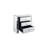 Levon 35'' Glass Top Console Table