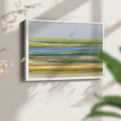 Parallel Striae II - Reproduction encadrée - Restickable