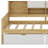 Wooden L-Shape Daybed With Seven Storage Cabinets And Two Storage Drawers,Multi-Functional Bed With Study Desk-98210883