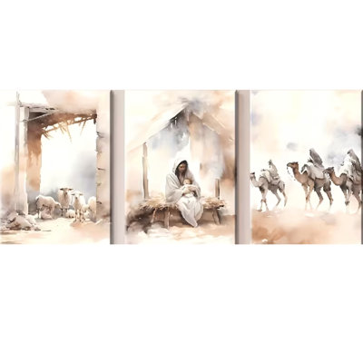 3 Piece Wrapped Canvas Print