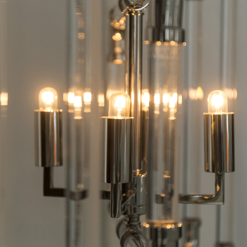 Nellcote 4 - Light Chandelier, White/Yellow