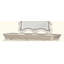 Miroir blanc perle
