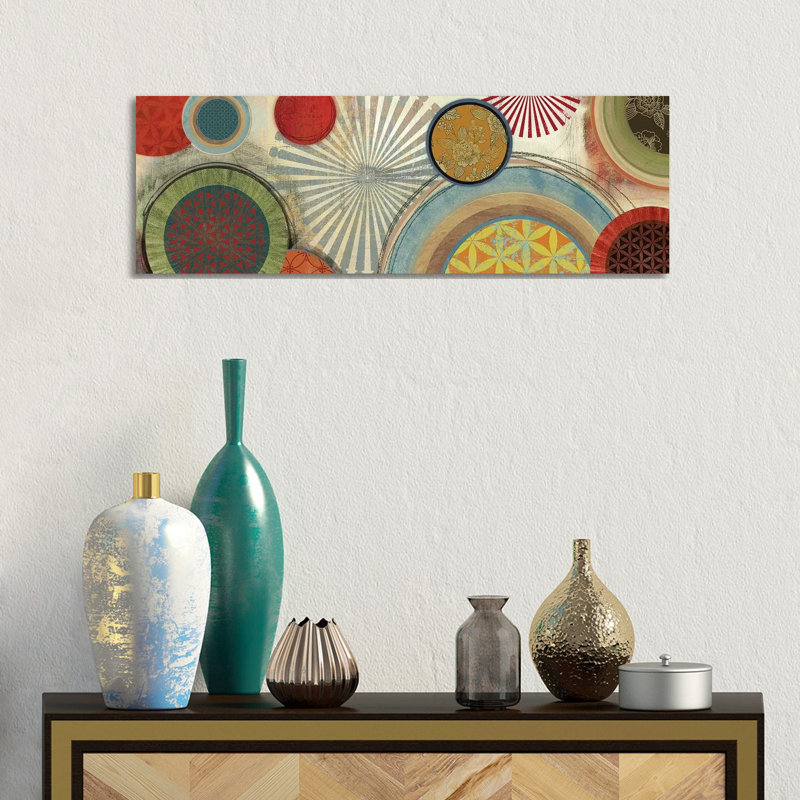 Commotion II by Tom Reeves - Wrapped Canvas Panoramic Print, 30.48 cm H x 91.44 cm W x 1.91 cm D