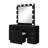 Elisa Black Vanity Set With Stool-894309527