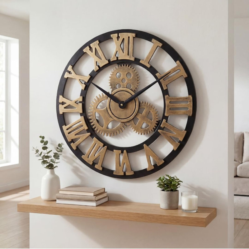 Wall Clock, Gold