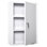 Armoire à pharmacie murale Kleankin à 3 niveaux pour la salle de bain, verrouillable avec 2 clés, blanc