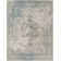 Gaeli Machine Washable Medallion Blue Area Rug
