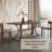 Ancient Style Solid Wood Dining Table And Chairs Rectangular Dining Set-122718333-100749757