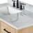 Flynt 43'' Single Bathroom Vanity with Carrara Marble Top-107290409