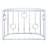 Woundley 42.13'' Glass Top Console Table