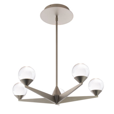Double Bubble 5 - Light LED Chandelier