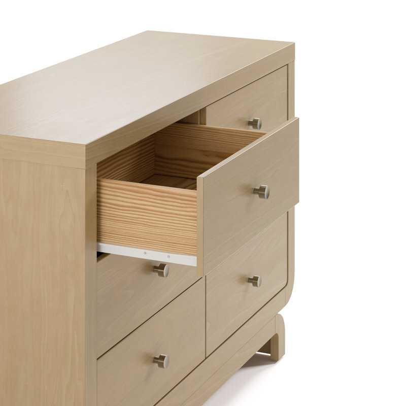 Santorini 6 Drawer Dresser, Driftwood