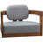 Cream Seat/ Honey Frame/Polyester Blend est en rupture de stock