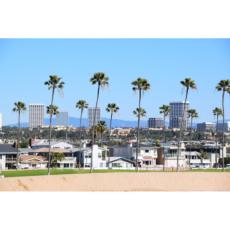 Orange County, California par Tracerouda - photographie sur toile tendue, L 48 po x H 32 po