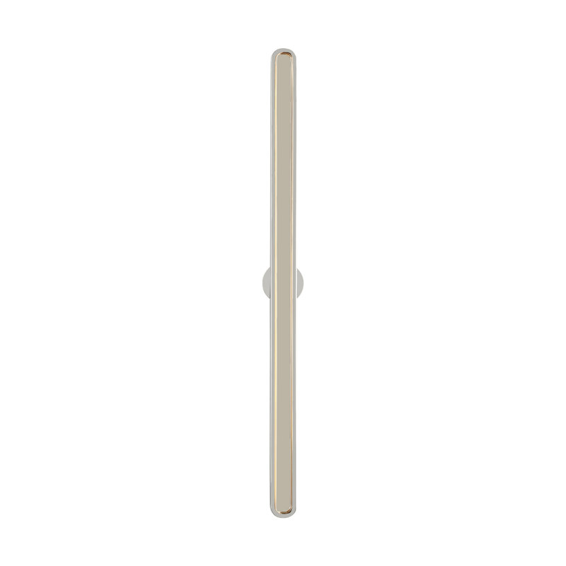 Emera 1 - Light LED Vanity Light, 36" H x 2" W x 1.4" D, Polished Nickel