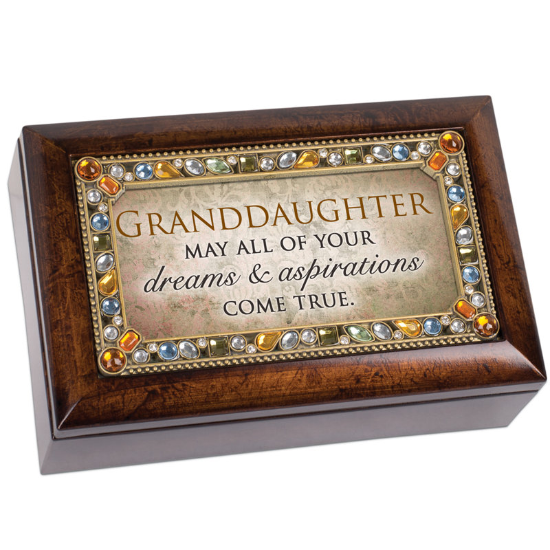 Boîte à souvenirs «Granddaughter Dreams Come True»