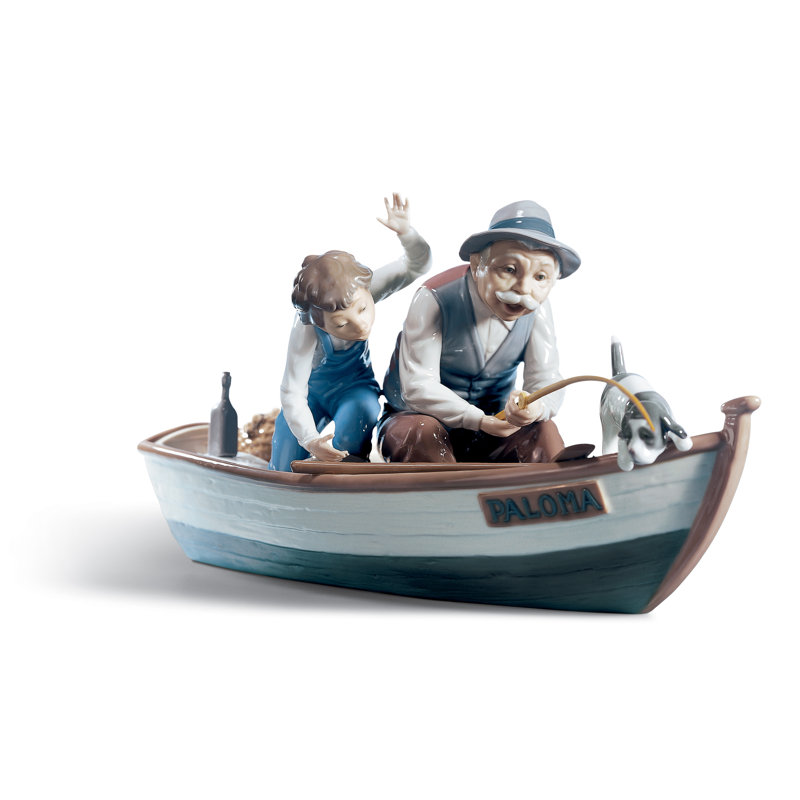 Figurine de pêche avec Gramps