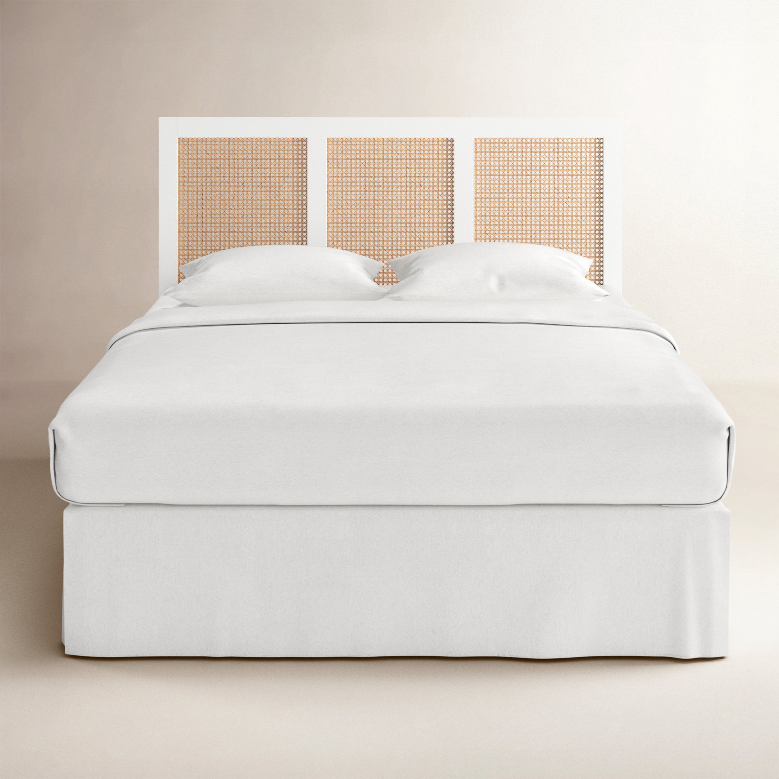 Tahoe Mango Headboard, Queen, White