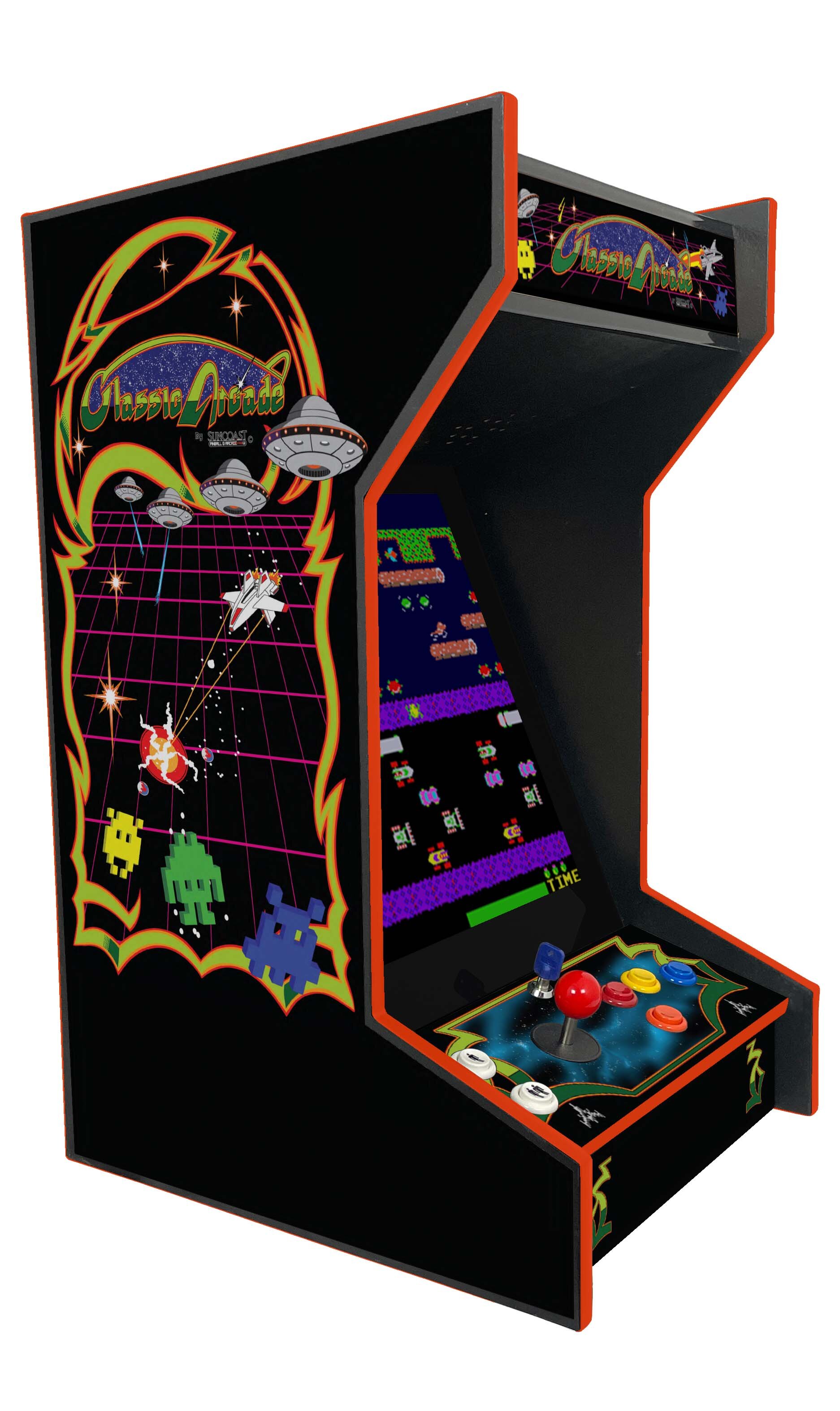 Suncoast Arcade 1 Player Plug-In Arcade Game with 60 Games Included Wayfair