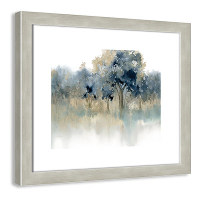 «Minyard Waters Edge II», reproduction de peinture à l'aquarelle encadrée