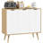 Buffet, armoire d'appoint avec tablettes réglables
