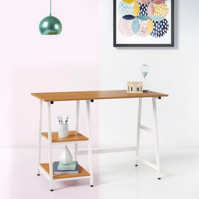 Metal Base Writing Desk