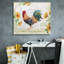 «Seasonal Rooster 8» par Jean Plout, art mural sur toile-1072238765