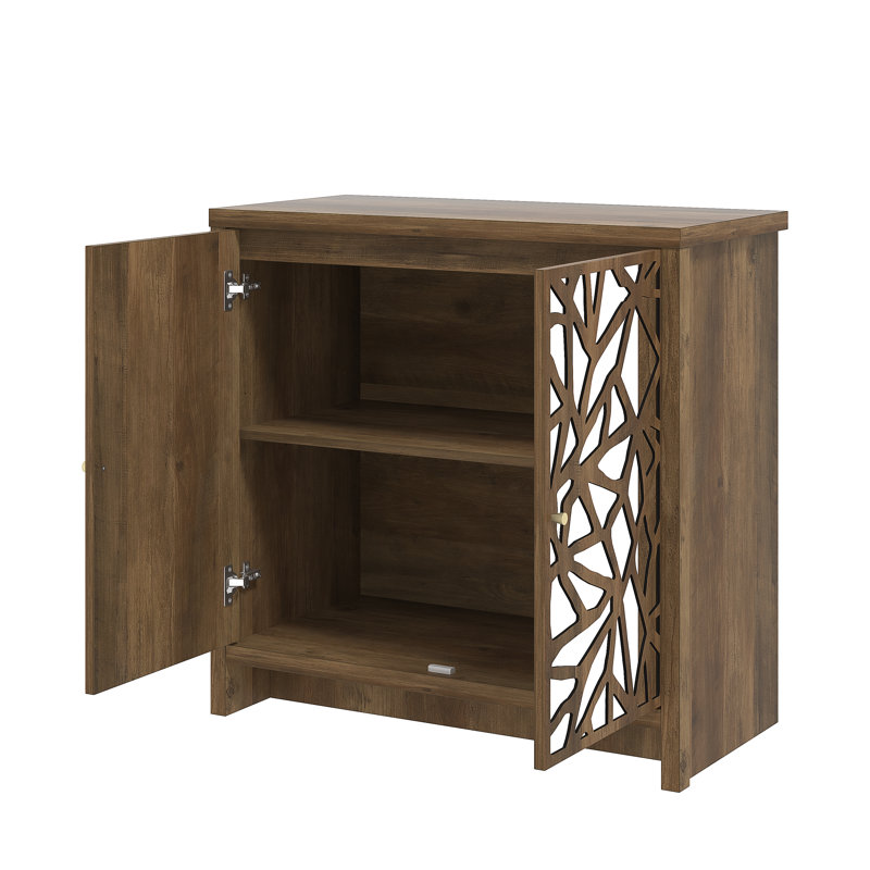 LYRA 2 Door Sideboard, Knotty Oak