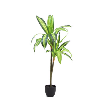 Arbre Dracaena en soie 40 po