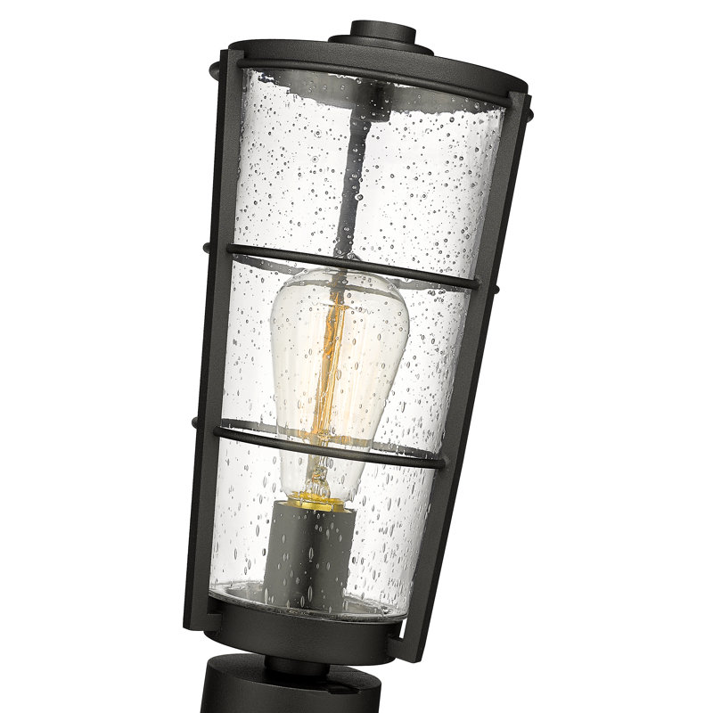 Charli Seeded Pier Mount Light, 18" H x 6" W x 6" D