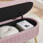 Banc de rangement en velours Nellee-1331644572