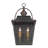 Anyfer 2 Light Wall Sconce in Antique Black Iron
