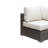 Shearin 63.5'' Wide Wicker Patio Sectional with Cushions
