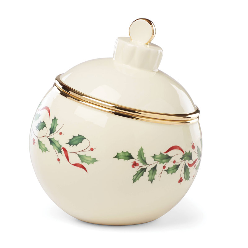 Holiday Ornament Cookie Jar