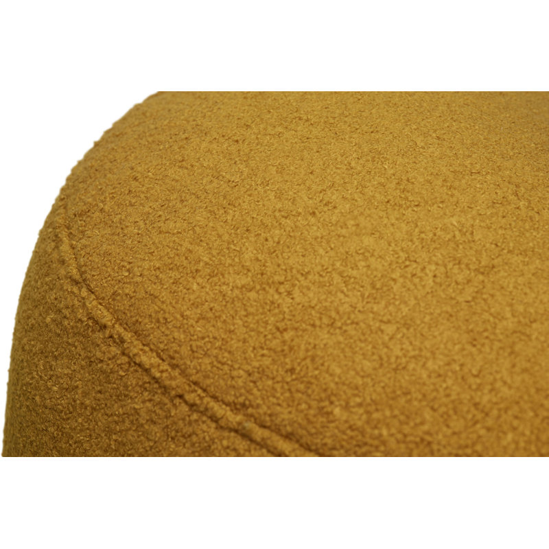 Point Large Sherpa Pouf, Cider Sherpa