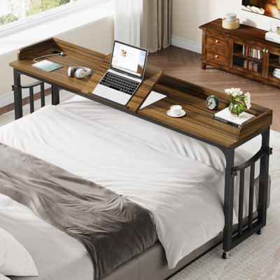 Letrece 70.86'' W Height Adjustable Overbed Table